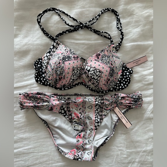 Victoria's Secret Other - Victoria’s Secret Bikini, top size-34B, bottoms size-M, Never Worn/Tags Attached